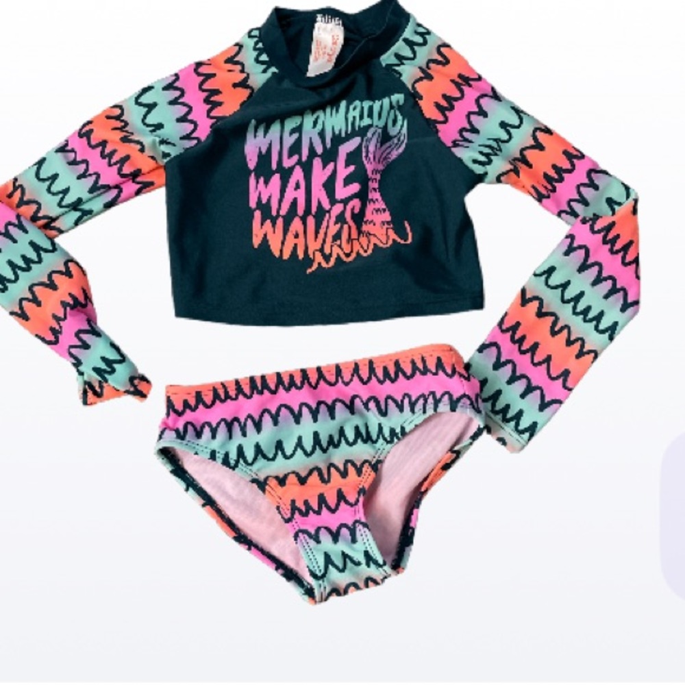 Cat and Jack swimsuit 2 piece girls size 4